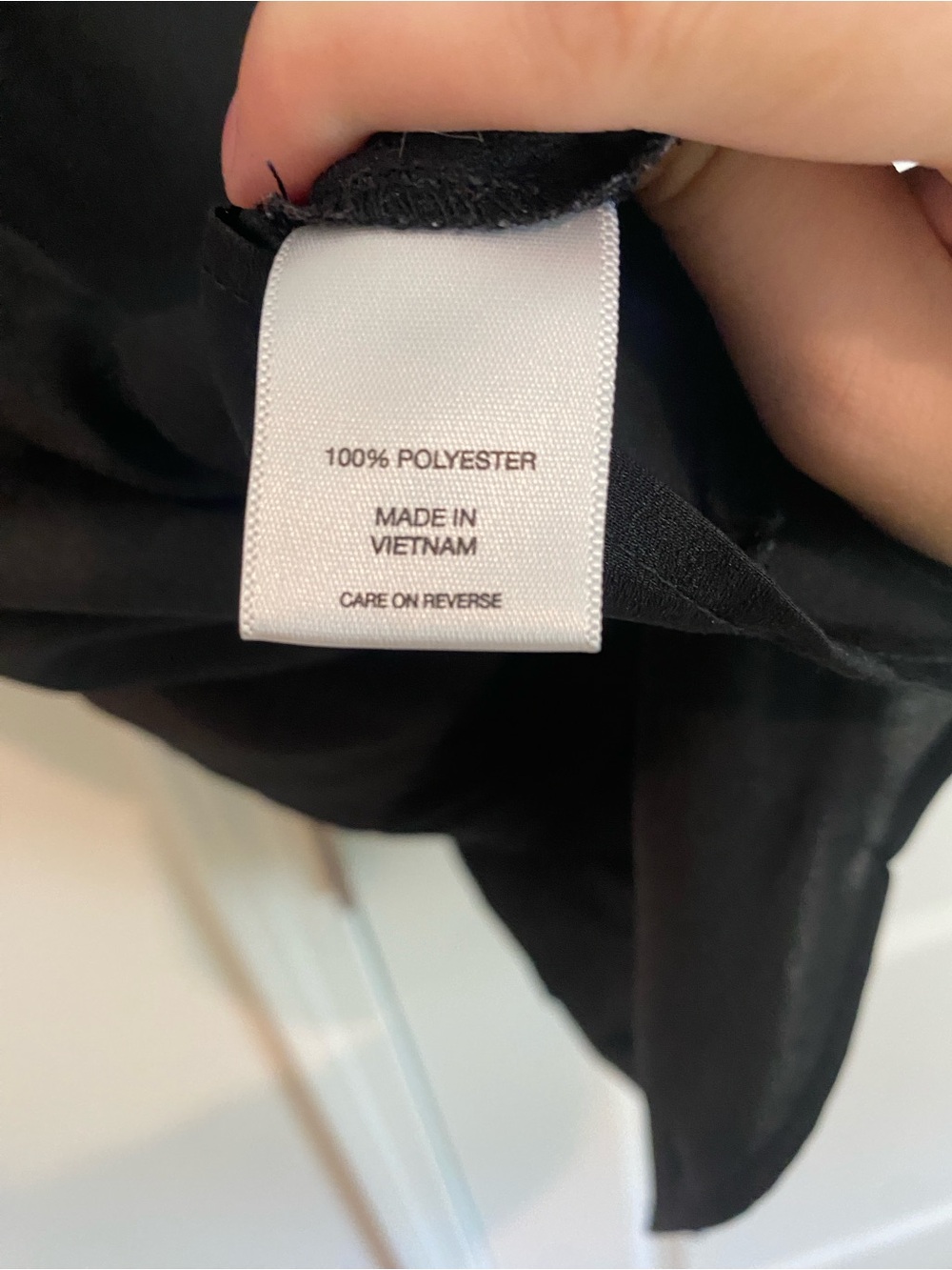 New York & Company Black Sleeveless Bow-Neck Pintuck Blouse - Picture 6 of 9